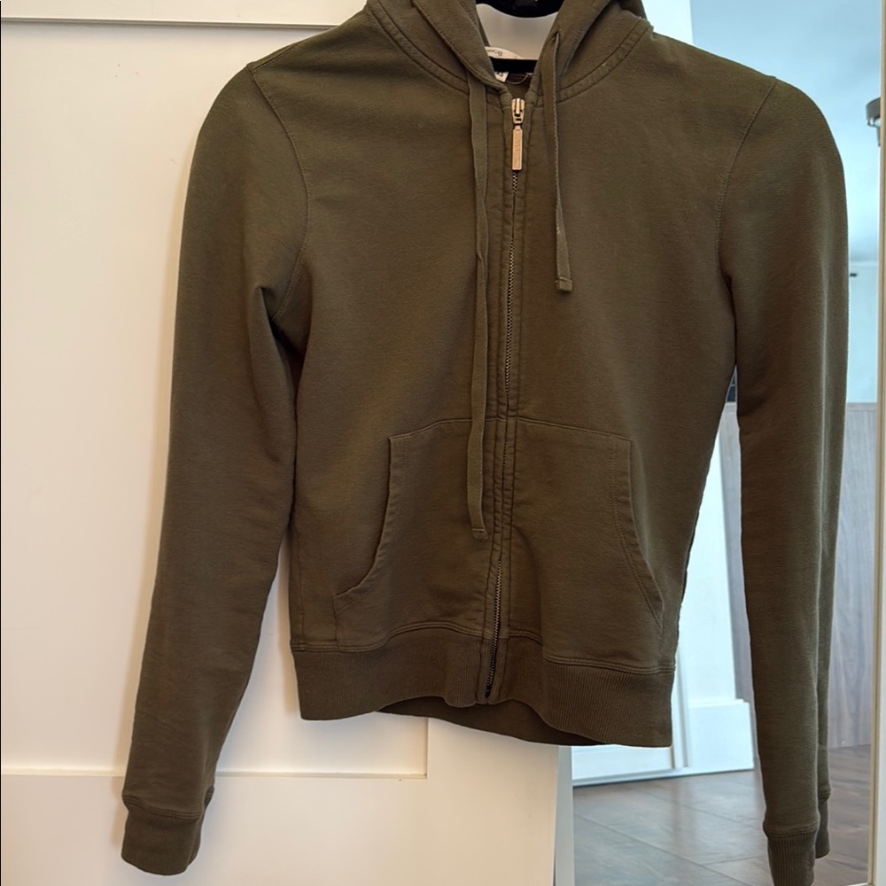 Vince Olive Green Hoodie